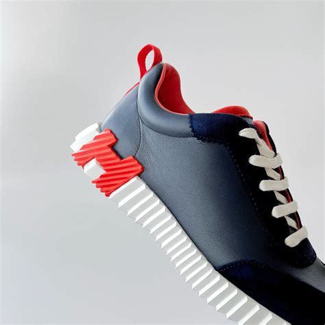 hermes sneakers blue|hermes bouncing sneaker men's.